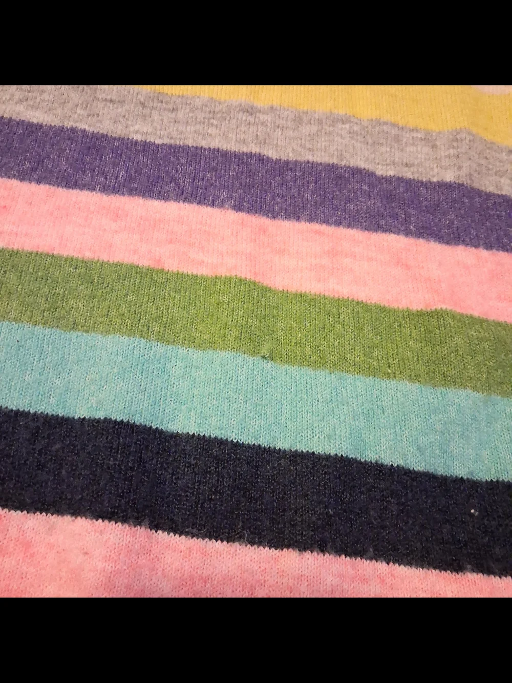 Gap Girls Striped Multicolor Knit Sweater Dress Small